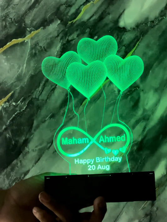 Customized 3d lamp
