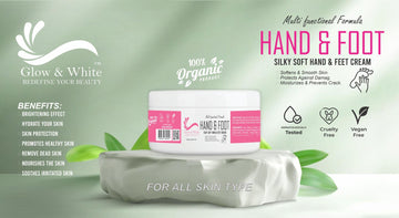 Glow and white (FACE HAND & FOOT )