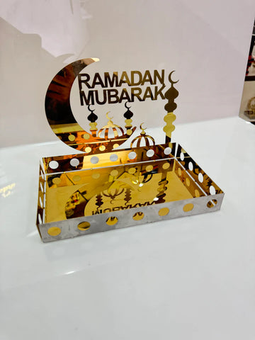 Ramadan kareem tray